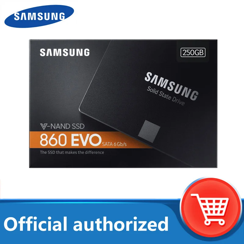 SAMSUNG SSD 860 EVO 250 ГБ 500 1 ТБ Внутренний твердотельный жесткий диск HDD SATA3 2 5 дюймов