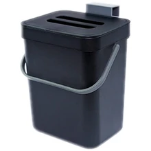

Kitchen Compost Bin for Countertop or Under Sink Composting, Ndoor Home Trash Can with Removable Airtight Lid