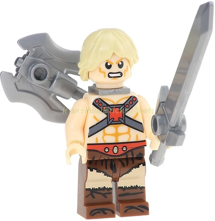 He-Man Masters of the Universe He-Man She-Ra Skeletor строительный блок игрушки для детей милый мультфильм Аниме фигурки Модель техника