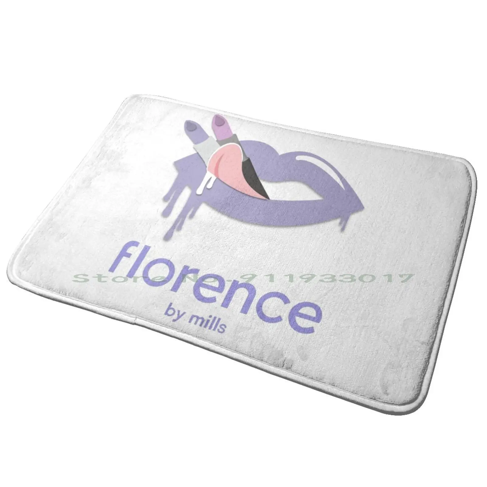 Firenze By Mills-Lips Tappetino Per Porta D'Ingresso Tappetino Da Bagno Dnd E Warcry Divertente Novità Budella Di Sangue Culo Rimenti Camera Da Letto 