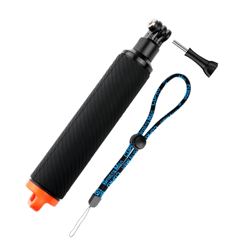 Gopro Accessories Shooting stick for Go pro hero 8 black sports action camera accessories shooting trigger stick with rope - Цвет: Синий