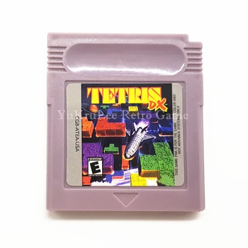 

Tetris DX 16 Bit Video Game Cartridge Card English Language Version