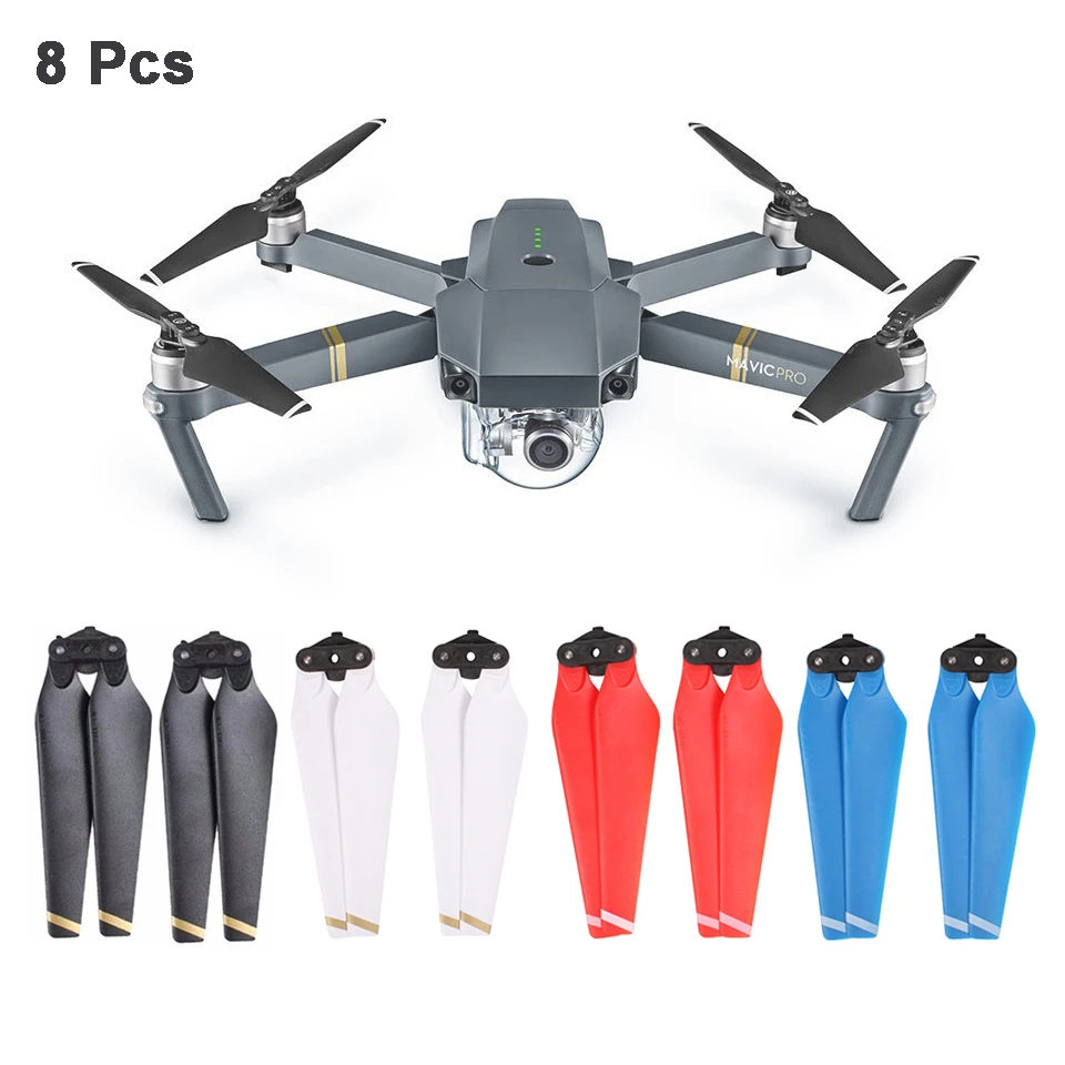8pcs Propeller For Dji Mavic Pro Drone Quick Release Props Folding Propellers 8330 Replacement Spare Parts Dji Mavic Accessories Propeller Aliexpress