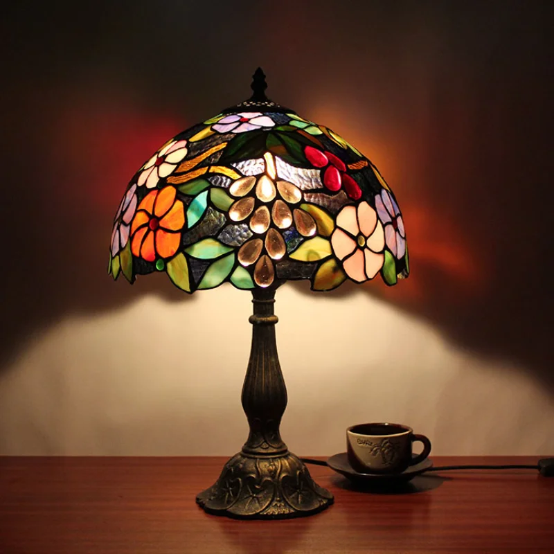 PROD 1005003150383194 Pastoral retro desk bedroom bedside lamp bar
creative glass eye energy-saving home desk lamp vintage light