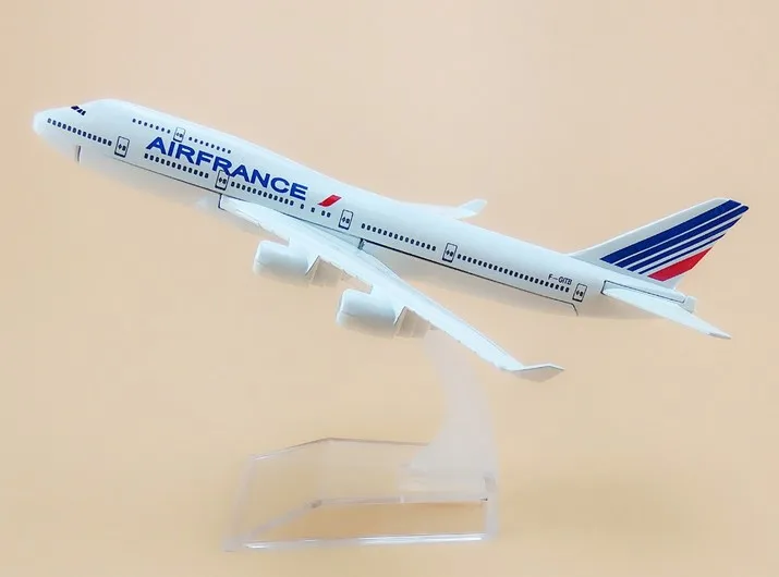 16 см Металл воздух Франция авиалиний Boeing 747 B747 400 F GITB Airways модель самолета Модель w