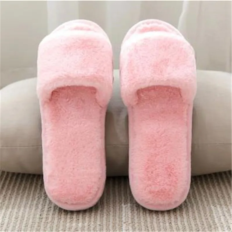 

Fashion home slippers female plush month of shoes air conditioning cotton-padded floor slippers indoor