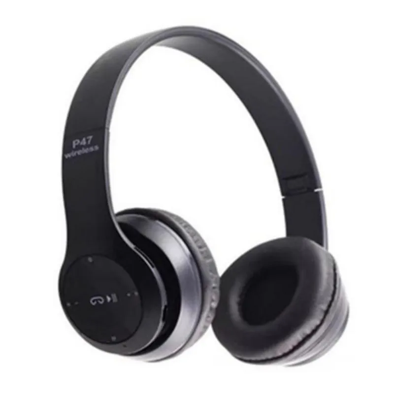 Black Эргономичная Bluetooth гарнитура складные удобные беспроводные аудио наушники - Цвет: Black