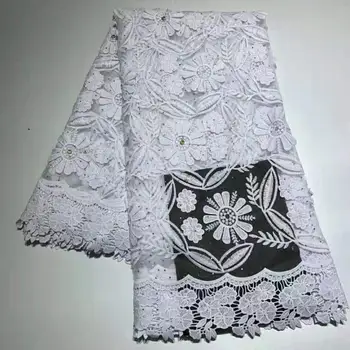 

Swiss Voile Lace in Switzerland african lace fabric Nigerian African 2019 high Quality lace 100% cotton Embroidery Dress CJA002