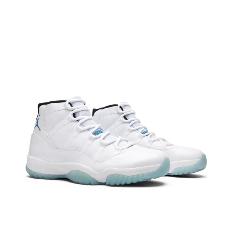 Мужские баскетбольные кроссовки Nike Air Jordan 11 Legend Blue AJ11, Новое поступление, оригинальные подлинные кроссовки для спорта на открытом воздухе#378037-117