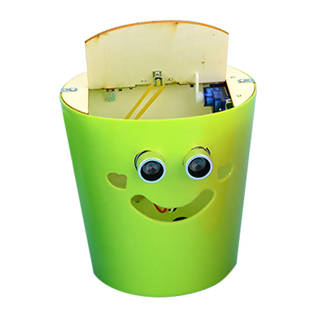 Новинка DIY умный датчик мусорный бак DIY игрушки для детей пластиковые милые и мини индукционные Новые Ведро горячая распродажа