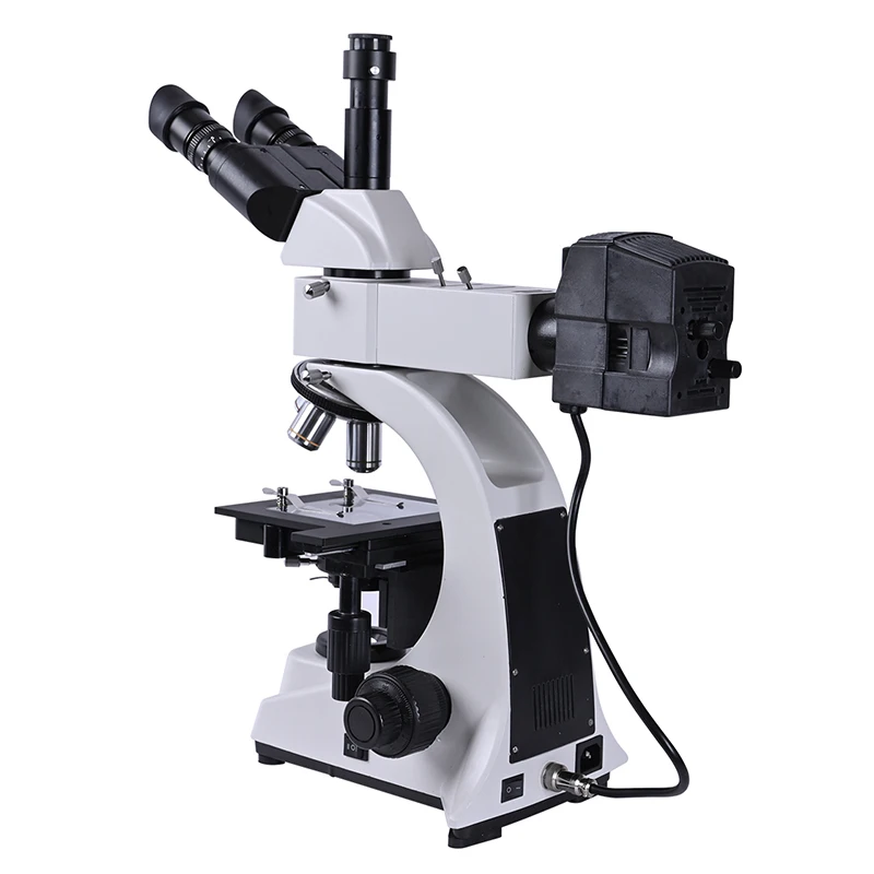 Тринокулярный HD металлографический микроскоп 5MP USB окуляр металлический минеральный чип LCD отражающий свет стерео биологический 2 использования