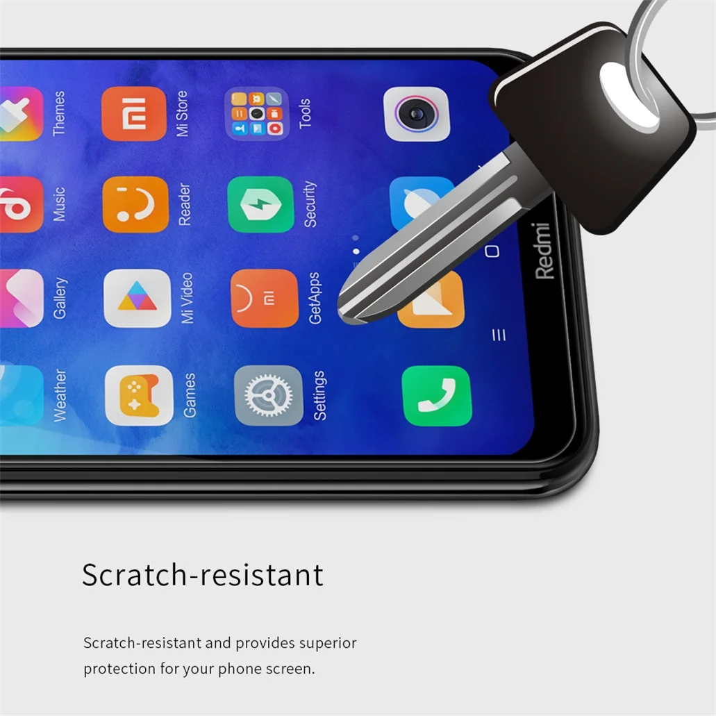 Для Xiaomi Redmi Note 8T закаленное стекло Nillkin XD CP+ MAX 9H антибликовое Полное покрытие экрана Защитное стекло для Redmi Note8T