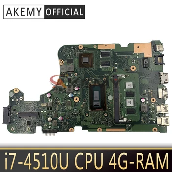 

Akemy X555LD Laptop motherboard for ASUS X555LD X555LP X555L X555 Test onboard mainboard 4G-RAM I7-4510U
