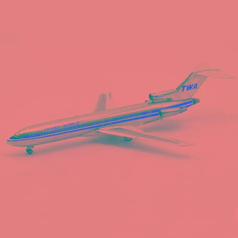 Inflight Транс мир Боинг 727-200 N64339 1/200 литья под давлением модель самолета