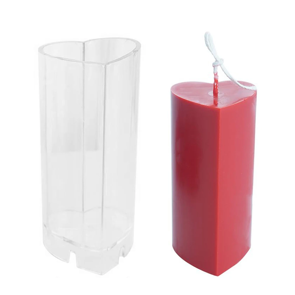 

Reusable Handmade Candles Soap Molds Plastic Candle Making Tools DIY Craft Wax Making Gypsum Plaster Mould Clay Resin Molds