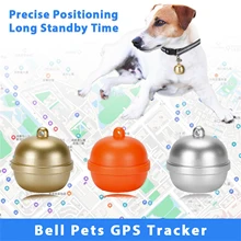 GPS Smart Pet Bell Locator Mini Anti-lost Waterproof Bluetooth Locator IP67 Waterproof Electronic Fence Positioning Collar