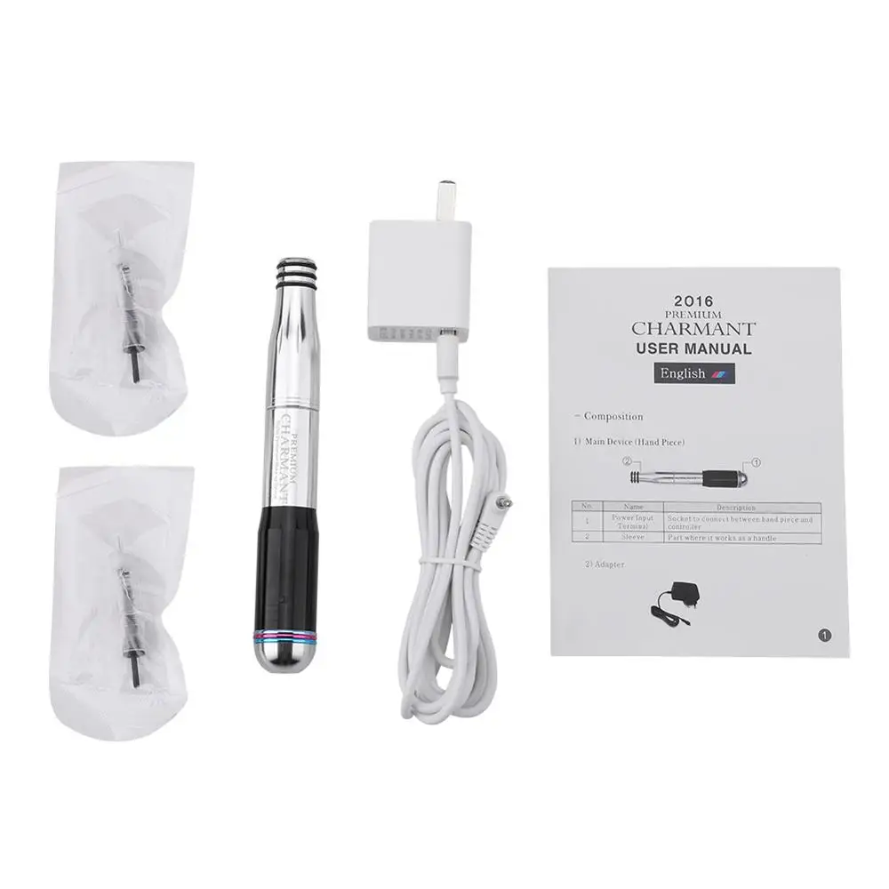 

Best Selling Electric Permanent Makeup Pen Eyebrows Lip Line MTS Tattoo Machine Microblading Pen Body Supplies 110-240V US Plug