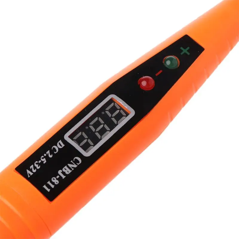 Digital Test Pen Multi-function Digital Display Voltage Tester Test Pen 2.5-32V For Checking Circuits Fuses