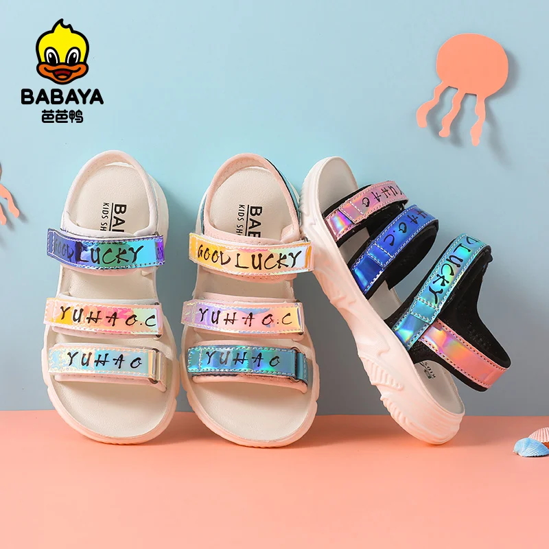 Hot Sale Kids Shoes Children Sandals Babaya Girls Fashion Summer for Breathable New-Style Student qzKLJYKeM