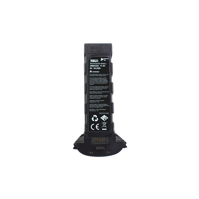 11,4 V 3000mah литиевая батарея для Hubsan H117S Zino Pro бесщеточный Квадрокоптер аксессуары аккумулятор черный
