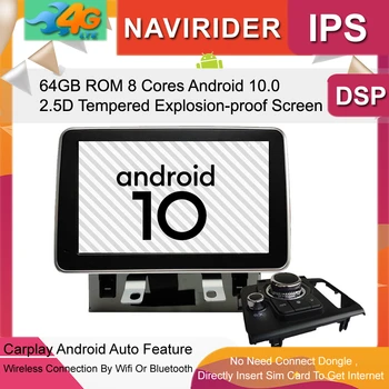 

4G Lte Version Car Stereo Audio Radio Full Touch Android Head Unit 10 GPS For Mazda CX-3 CX3 2018 2019 Multimedia Navigation