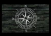 Compass Stencil for Painting on Wood, Walls, Fabric, Airbrush, More   Reusable 11.8 X 11.8 Inch Mylar Template ► Photo 2/6