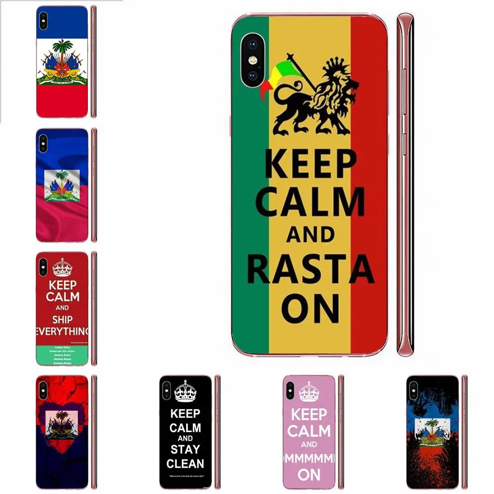 Keep Clam And I'm Haitian Cuban Smart для Samsung Galaxy Note 8 9 10 Pro S4 S5 S6 S7 S8 S9 S10 S11 S11E S20 Edge Plus Ultra |