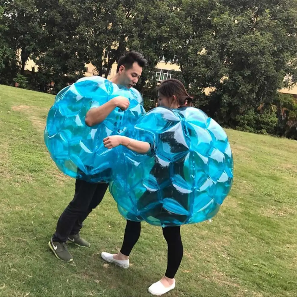 60 см бампер для тела шары с фиксирующей наклейкой пузырь футбольные костюмы много экологически чистый ПВХ смешной Тела Зорб мяч для детей