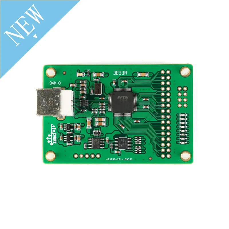 FT4232HL макетная плата FT4232 USB к последовательному порту модуль высокоскоростной USB 2,0 сбора данных