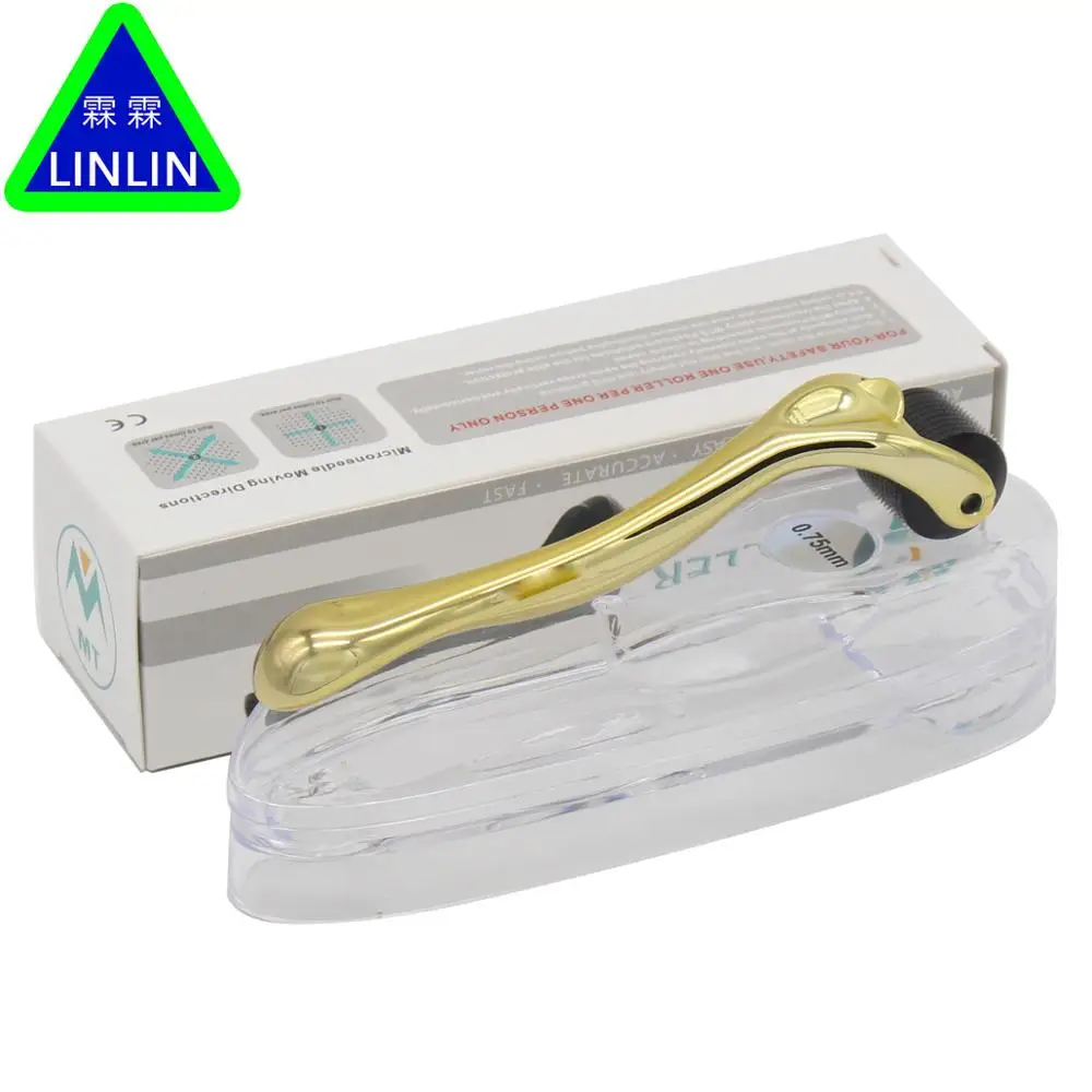 Linlin DRS 540 Дерма ролик микро титановые иглы mezoroller машина с микроиглой для ухода за кожей и ухода за телом