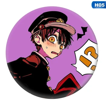 

Toilet-Bound Hanako-kun Cosplay Badges Jibaku Shounen Brooch Icon Collection Nene Yashiro Breastpin For Backpacks Clothing