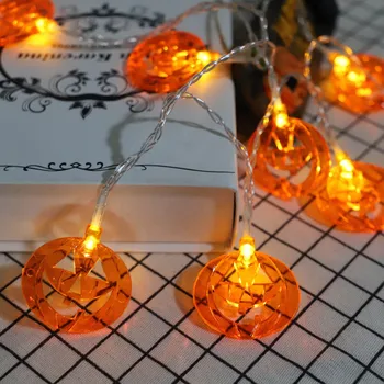 

10/20/30 LED String lights Outdoor Pumpkin String Lights Holiday lighting Garden Party Halloween Ornament Christmas Decoration