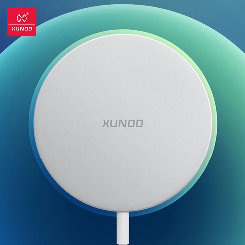 XUNDD Magnetic Wireless Charger For iPhone 12 Pro Max Qi 15W PD Fast Wireless Charging Charger Induction Pad Magsafing Charger