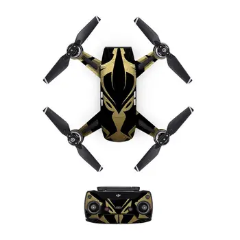 

New Waterproof PVC Stickers Decal Skin Protective Cover Wrap for DJI Spark Drone Body Arm Remote Controller Spare Parts Skin