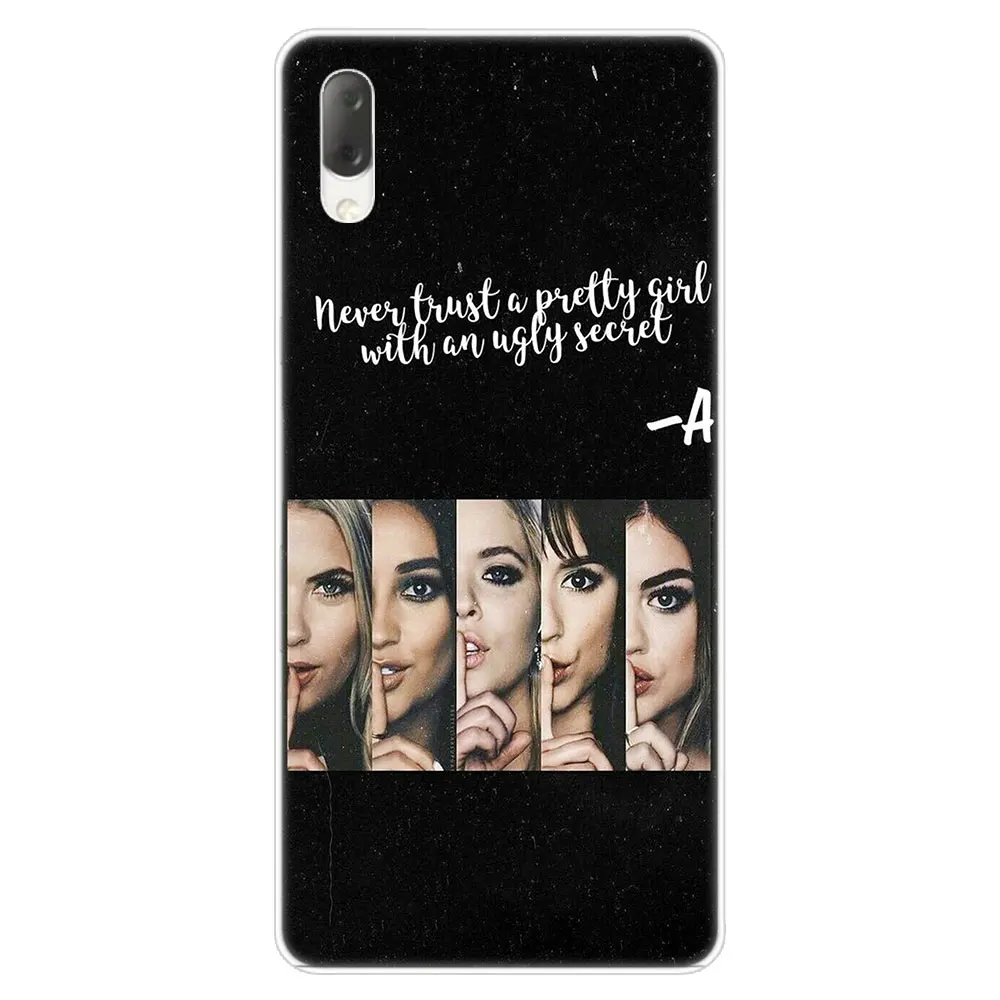 Надписью Pretty Little Liars и жесткий чехол для Sony Xperia L1 L2 L3 X XA XA1 XA2 XA3 ультра 10 плюс E5 XZ XZ1 XZ2 компактный XZ3 XZ5 2 20 крышка