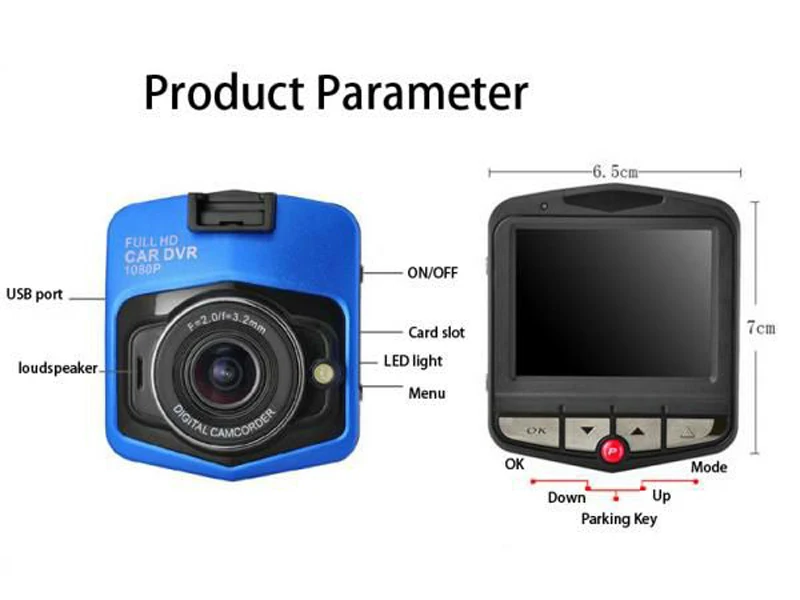 Мини-Автомобильный видеорегистратор, видеорегистратор для автомобиля, автомобильный видеорегистратор, Full HD 1080 P, g-сенсор, камера ночного видения, датчик движения