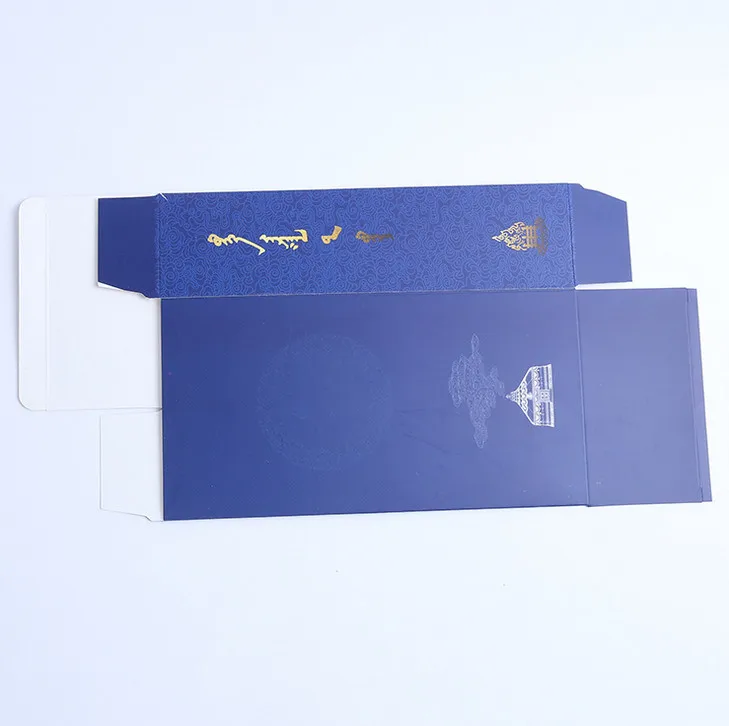 Single ply flat pack cardboard boxes,OEM logo packing box-DH11523