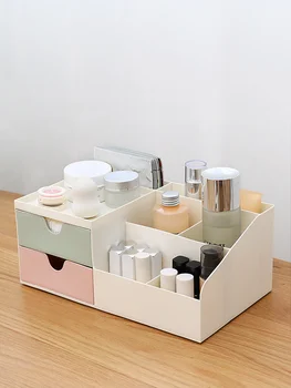 

Multipurpose Desktop Sundries Storage Small Drawer Makeup Lipstick Organizer Box Plastic Jewelry Cosmetic Container
