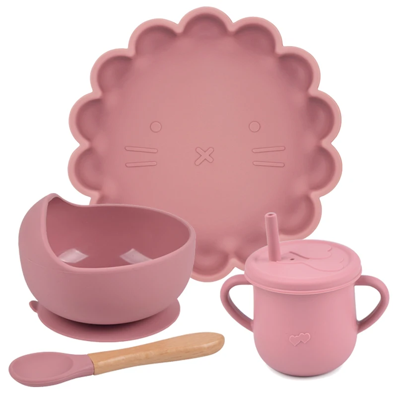 Lion 4pcs Bean Pink