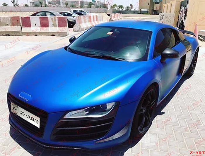 Z-ART 2007- углеродное волокно передний бампер сплиттер для Audi R8 углеродное волокно canards для Audi R8 V8 V10 углеродное волокно передние щитки