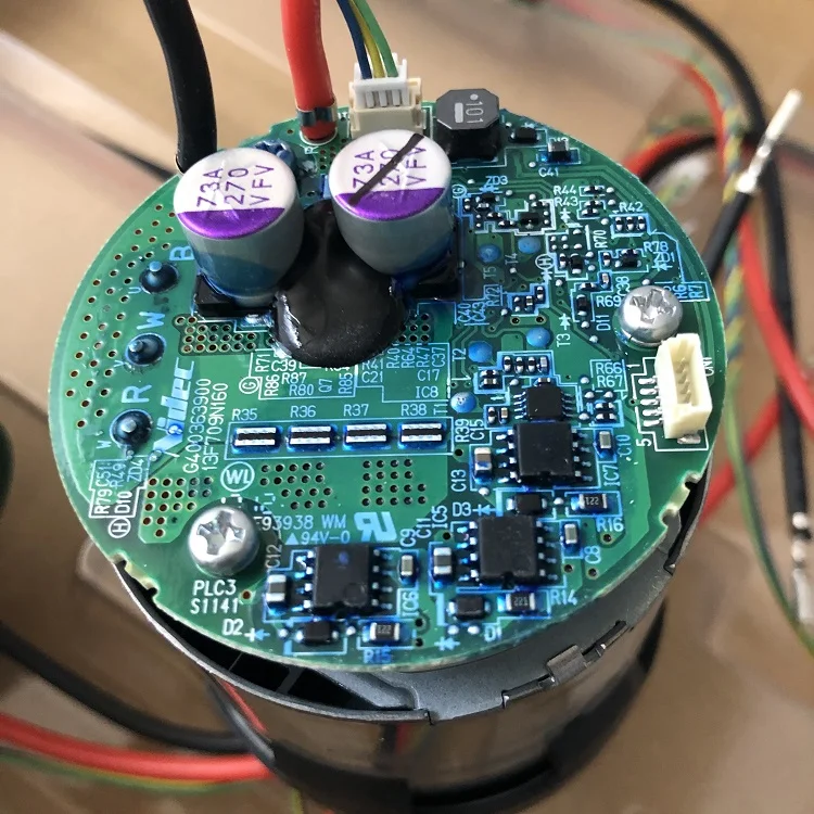 12 V-24 V бесколлекторный турбо мощный вентилятор пылесос всасывания пыли обувь большого размера на ультра-высокоскоростной безщеточный Мотор 370W 72000 оборотов