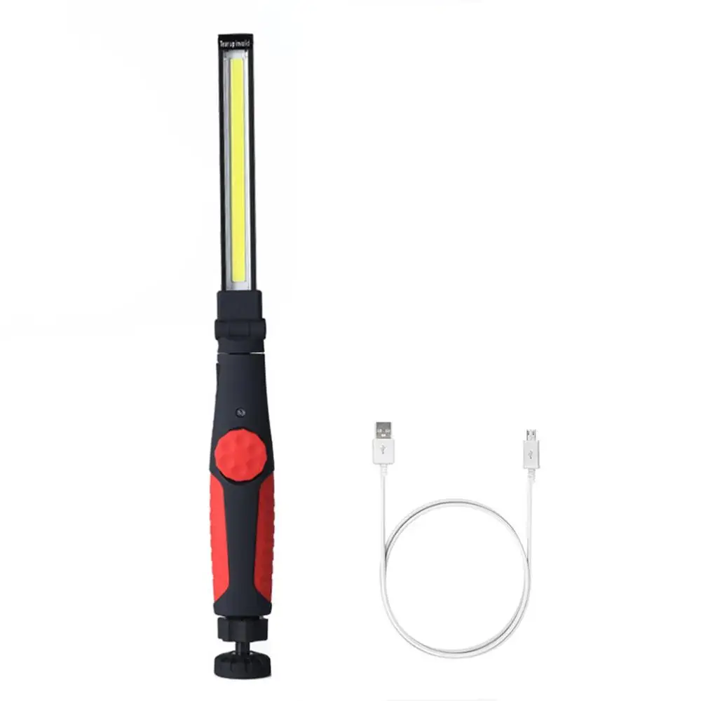 Lampes rotatives de travail dépi de lumière de travail Rechargeable de LED avec la Base magnétique LED Ultra lumineuse lampe-torche de LED pour la réparation de voiture datelier