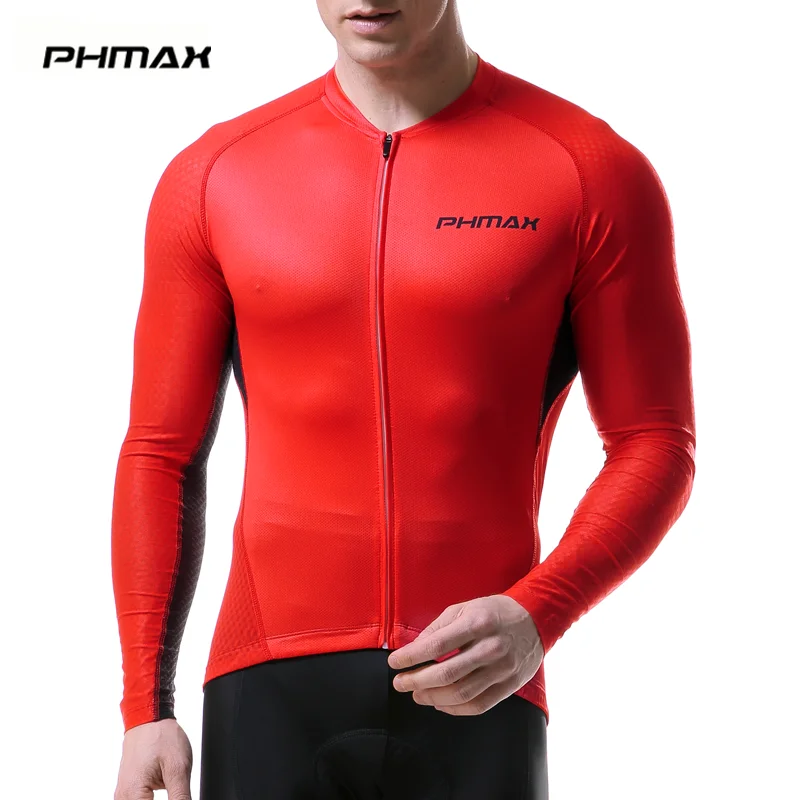 PHMAX 100% полиэстер для мужчин Pro Велоспорт Джерси Maillot Ropa Ciclismo MTB велосипедная одежда