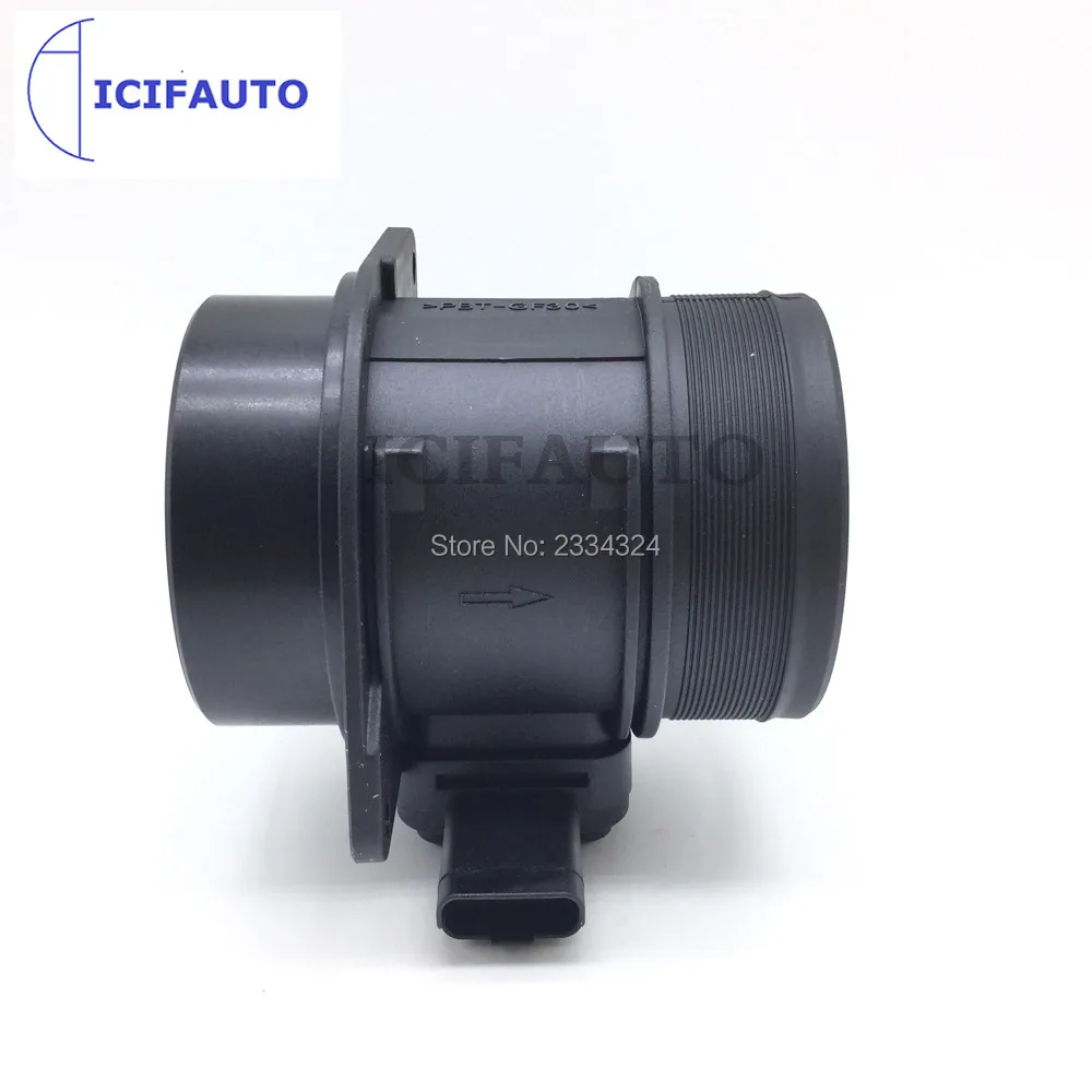 Mass AirFlow Meter Sensor for Citroen C4 C5 C6 Peugeot 307 308 407 607 Ford Focus C-max Volvo C30 S40 V50 5WK97001 964594878