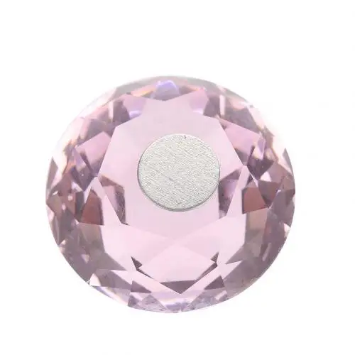 Magnetic Nail Holder Nail Art Practice Training Display Rhinestone Base Stand Nail Tip DIY Holders - Цвет: Розовый