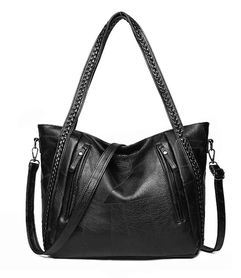 Женская мягкая кожаная сумка высокого качества, женская сумка через плечо, роскошные сумки через плечо для женщин