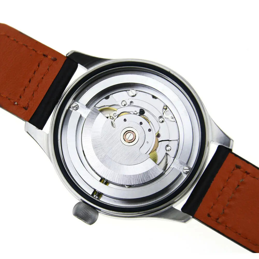 Mens FOD high beat pilot diver watch 300m enamel dial flieger b-uhr typeB