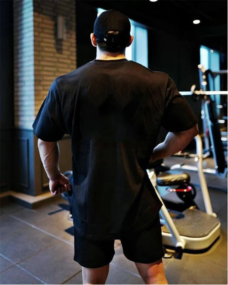 Gym Clothing Fitness Mens Oversized 