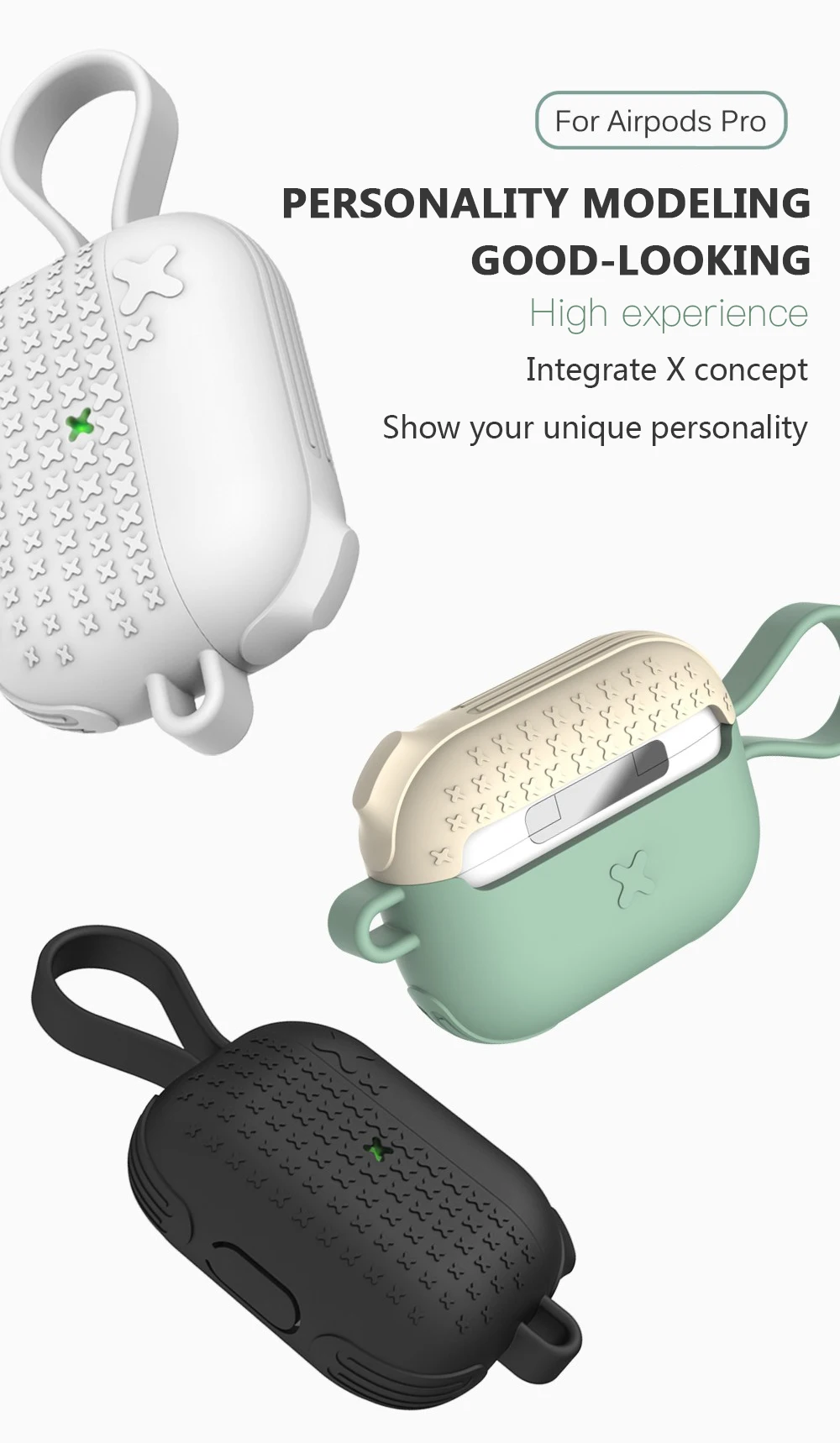 Мягкий силиконовый чехол для Airpods Pro, противоударный защитный чехол для наушников с брелком, Беспроводная зарядка для AirPods 3 Pro, чехол