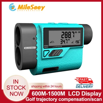 

Mileseey PF3S Golf Laser Rangefinder Telescope 600m Laser Distance Meter Golf hunting Laser Range Finder with Flag-Lock 1500m